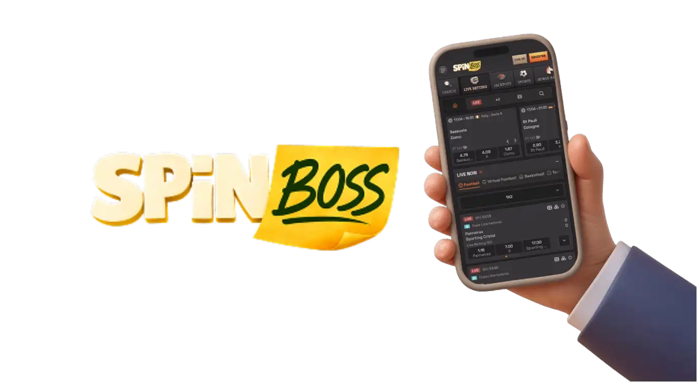 Capture d'écran de l'app Spinboss Casino